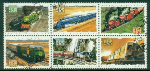 Australia-1993-Trains-45c-PS-FU_7