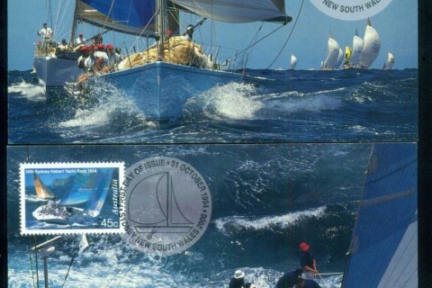 Australia-1994-Sydney-Hobart-Yacht-Race-2x-Maxicard-lot80506