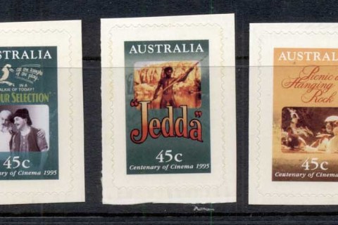 Australia-1995-Centenary-of-the-Cinema-PS-ex-booklet-MUH