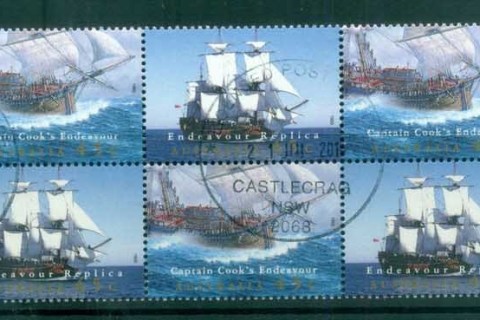 Australia-1995-Endeavour-Replica-Blk-10-FU-lot81804