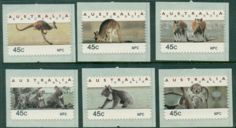 Australia-1995-Koala-Kangaroo-CPS-NPC-MUH