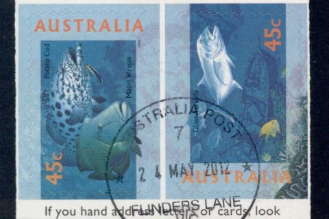 Australia-1995-The-World-Down-Under-PS-pr-ex-booklet-FU