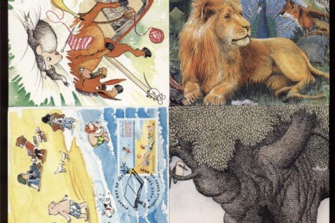 Australia-1996-Childrens-Book-Council-Awards-4x-Maxi-Cards