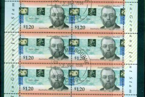 Australia-1996-Von-Mueller-MS-FDI-CTO-lot52129