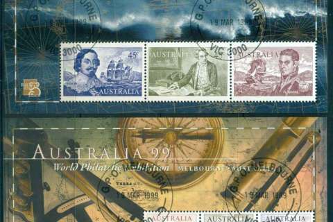 Australia-1999-Navigators-2x-MS-FDI-CTO-lot52135
