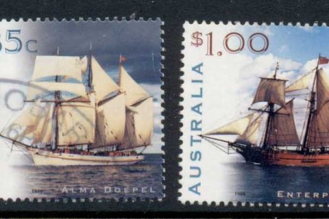 Australia-1999-Sailing-Ships-FU
