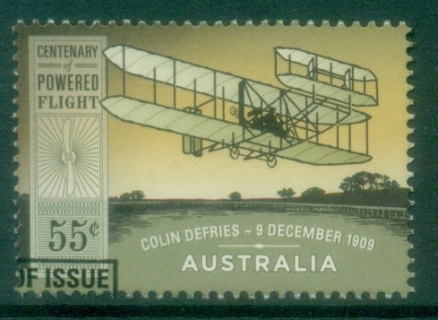 Australia-2010-Powered-Flight-in-Australia-Centenary-55c-FU