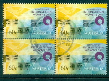 Australia-2011-Internaioinal-Womens-Day-Blk-4-FU-lot34352