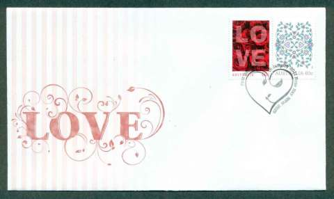 Australia-2011-Love-FDC-lot50619