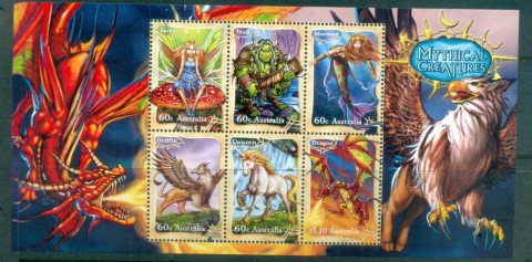 Australia-2011-Mythical-Creatures-MS-MUH-lot77157