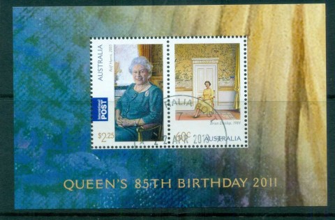 Australia-2011-QEII-85th-Birthday-MS-FU-lot77153