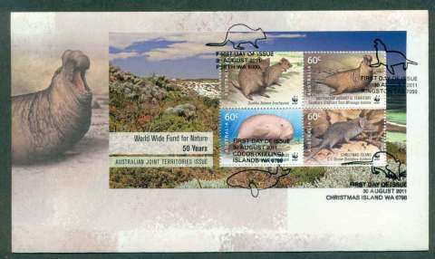 Australia-2011-WWF-for-Nature-Joint-Territories-MS-FDC-lot50638