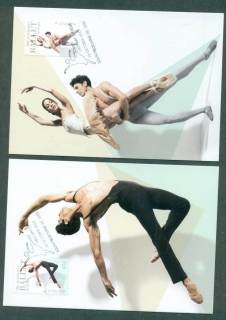 Australia-2012-Australian-Ballet-50-years-2x-Maxi-card-lot54489