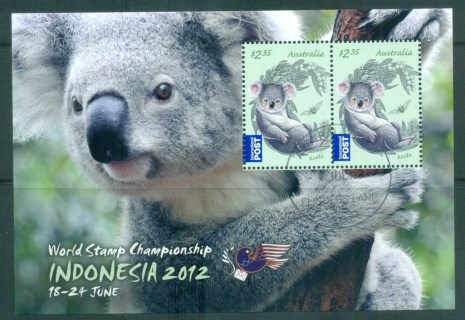 Australia-2012-Koalas-Indonesia-World-Stamp-Championship-MS-FU-lot77144