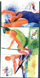 Australia-2012-London-Olympics-Sports-3x-Maxi-card-lot54488