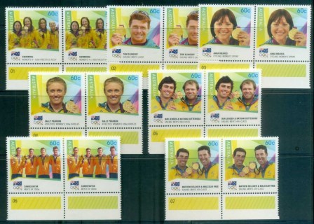 Australia-2012-Olympic-Gold-Medallists-Sheet-Number-prs-MUH-lot77133