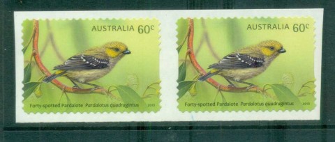 Australia-2013-Australian-Pardalotes-60c-PS-prs-MUH-lot77138