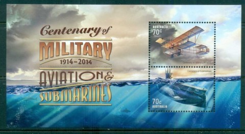 Australia-2014-Centenary-of-Military-Aviation-Submarines-MS-MUH