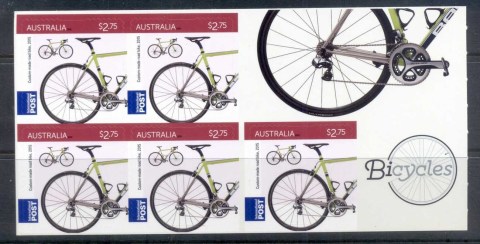 Australia-2015-Bicycles-2-75-PS-booklet-MUH