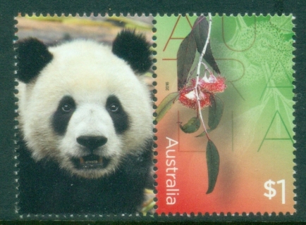 Australia-2016-P-stamp-Flower-Panda-MUH