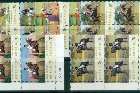 Australia-2014-Horses-Blks-4-MUH-lot81765