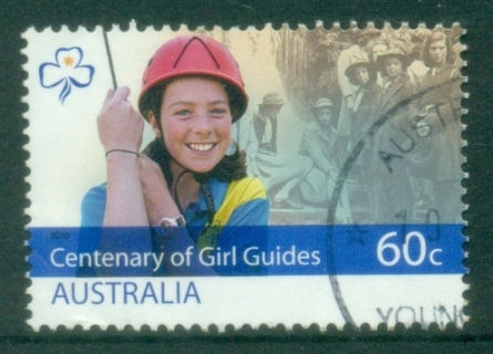 Australia-2010-Girl-Guides-Centenary-60c-FU