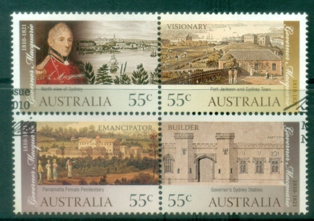 Australia-2010-Rule-of-Governor-Lachnan-Macquarie-block-FU
