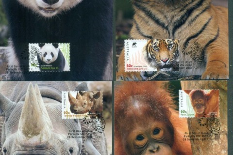 Australia-2012-Australian-Zoos-7x-Maxi-cards-lot54482