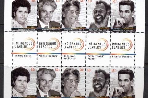 Australia-2013-Australian-Legends-Indigenous-Leaders-gutter-blk10-MUH