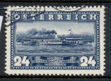 Austria-1937-Danube-Steamship-24g-FU