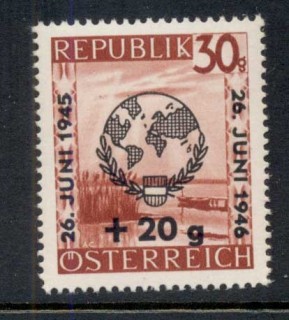 Austria-1946-UN-First-Anniversary-MUH