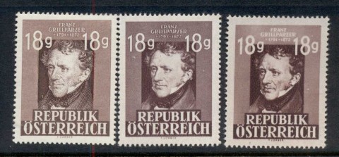 Austria-1947-Franz-Grillparzer