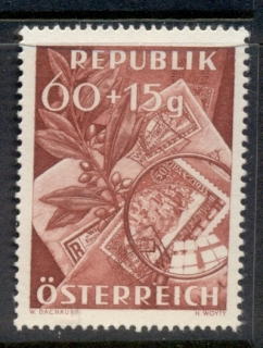 Austria-1949-Stamp-Day-MUH