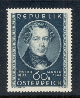 Austria-1951-Joseph-Lanner-MUH