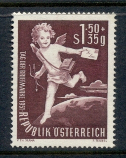 Austria-1952-Stamp-day-MUH