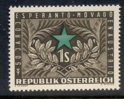 Austria-1954-Esperanto-Movement-MUH