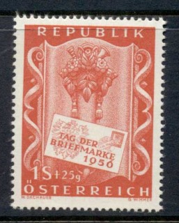 Austria-1956-Stamp-day-MUH