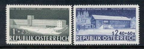 Austria-1957-58-New-Post-Offices-Linz-Kitzbuhel-MUH