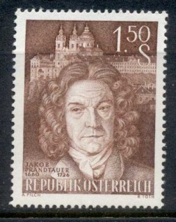 Austria-1960-Jacob-Prandtauer-MUH