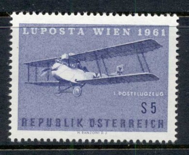 Austria-1961-Airmail-Philatelic-Exhibition-LUFTPOSTA-MUH