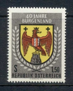 Austria-1961-Burgenland-Arms-MUH