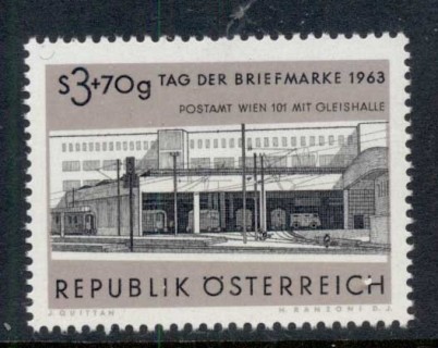 Austria-1963-Stamp-day-MUH