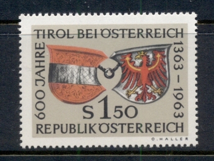 Austria-1963-Tyrols-Union-with-Austria-MUH