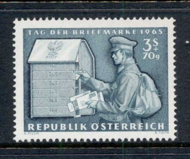 Austria-1965-Stamp-Day-MUH