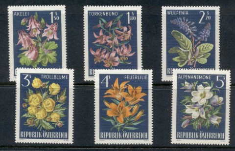 Austria-1966-Alpine-Flowers-MLH