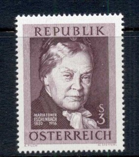 Austria-1966-Maria-von-Ebner-Eschenbach-MUH