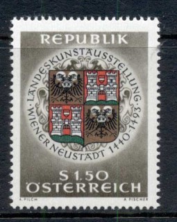 Austria-1966-Wiener-Nastradt-Arms-MUH