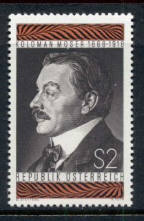 Austria-1968-Koloman-Moser-MUH