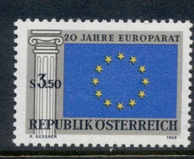 Austria-1969-Council-of-Europe-MUH