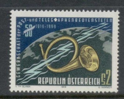 Austria-1969-Post-telegraph-Union-MLH